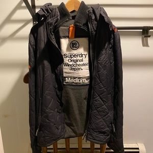 Superdry Windcheater Jacket - Black